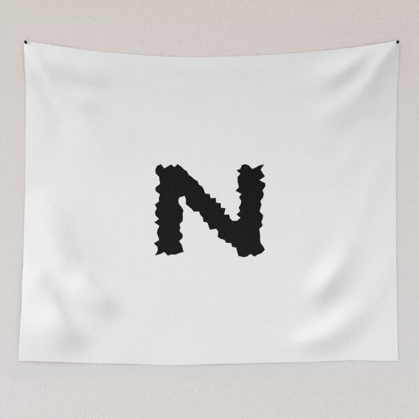 Item preview, N Letter – Arcane Dark Fantasy Monogram Design designed and sold by uncoXab.