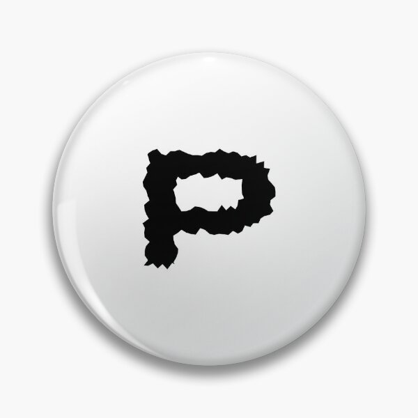 Item preview, P Letter – Arcane Dark Fantasy Monogram Design designed and sold by uncoXab.