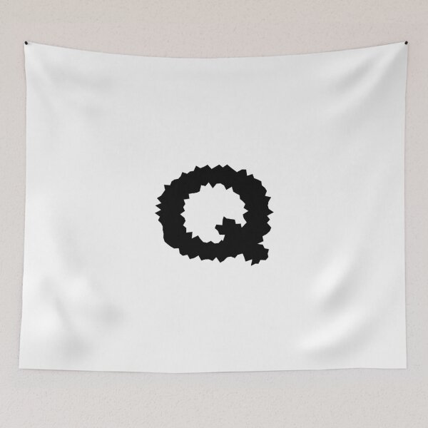 Item preview, Q Letter – Arcane Dark Fantasy Monogram Design designed and sold by uncoXab.