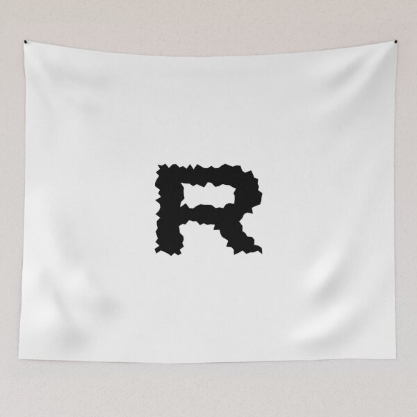 Item preview, R Letter – Arcane Dark Fantasy Monogram Design designed and sold by uncoXab.
