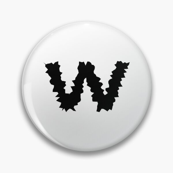 Item preview, W Letter – Arcane Dark Fantasy Monogram Design designed and sold by uncoXab.