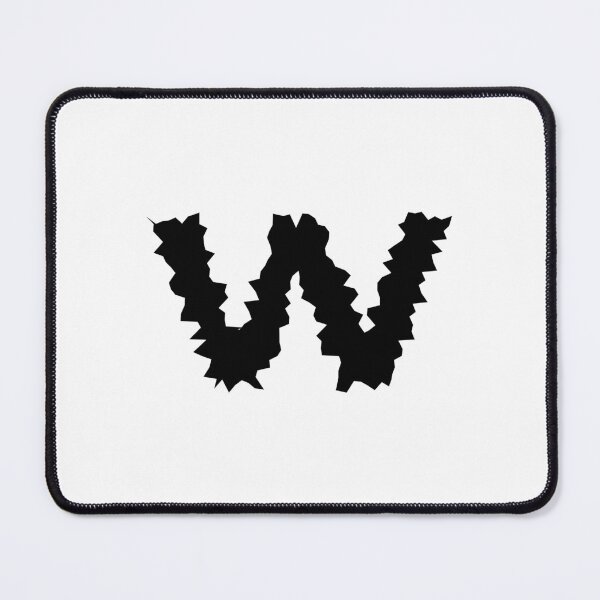 Item preview, W Letter – Arcane Dark Fantasy Monogram Design designed and sold by uncoXab.