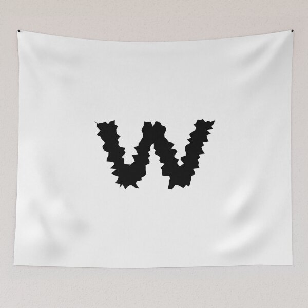 Item preview, W Letter – Arcane Dark Fantasy Monogram Design designed and sold by uncoXab.