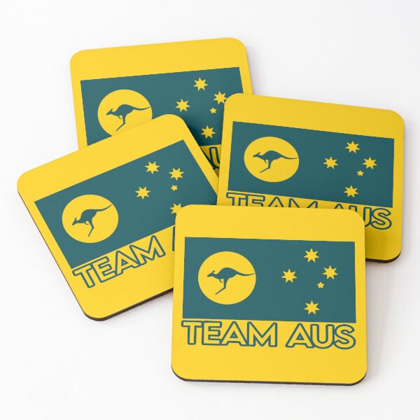 Item preview, Team AUS Kangaroo Sun Flag designed and sold by Kangaroo Sun.
