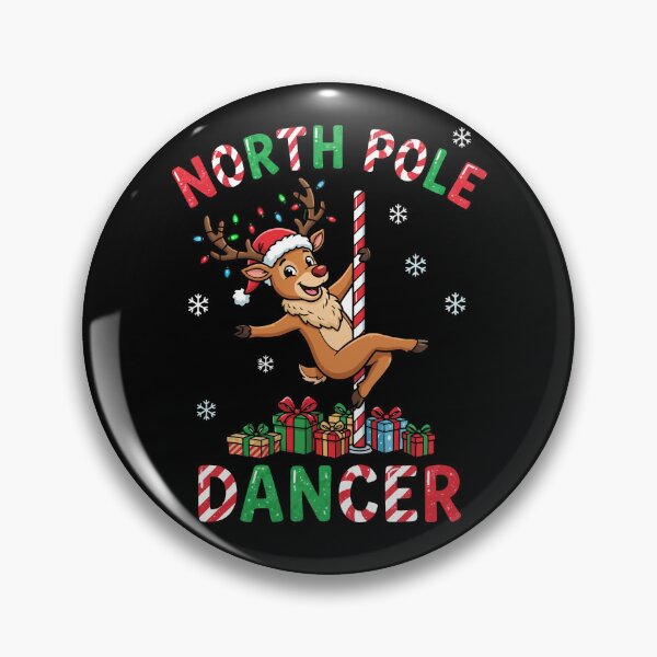 Item preview, North Pole Dancer Funny Women's Inappropriate Christmas Gear designed and sold by DynamicDesign.