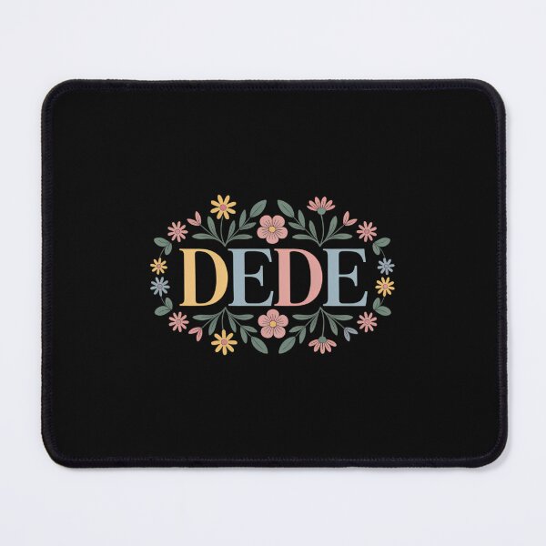 Item preview, Groovy Dede Grandma On Mother's Day Women's Black Floral Letter Print designed and sold by FaithAbbott.