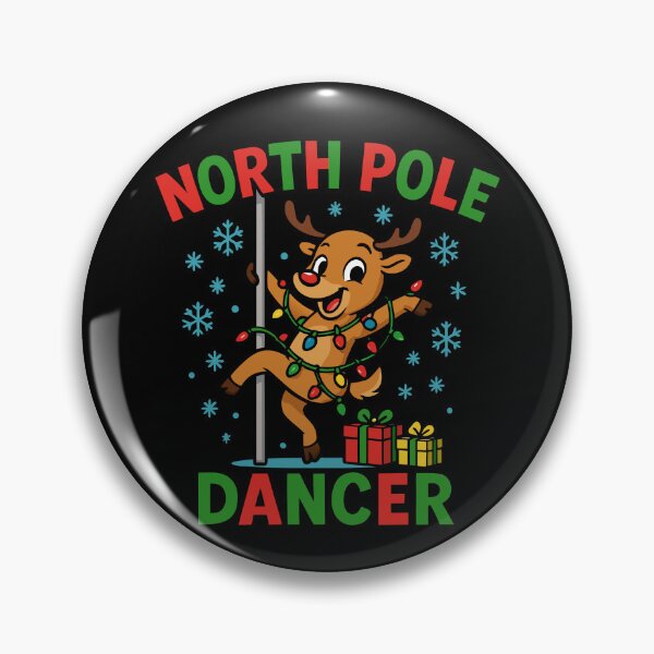 Item preview, North Pole Dancer Funny Women's Inappropriate Christmas Gear designed and sold by DynamicDesign.