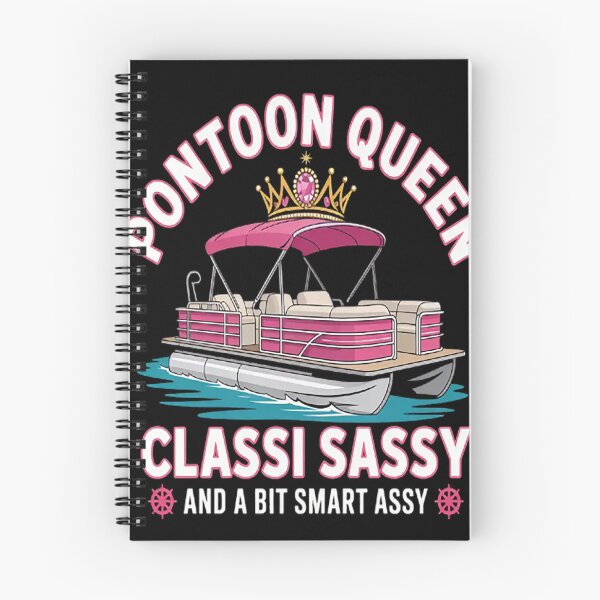Item preview, Pontoon Queen For Pontoon Boating Mom Girl Lover designed and sold by SignaturalGen.