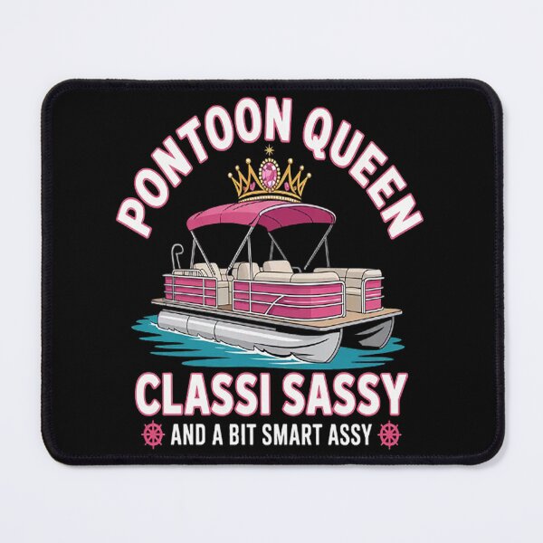 Item preview, Pontoon Queen For Pontoon Boating Mom Girl Lover designed and sold by SignaturalGen.