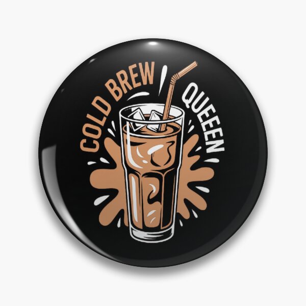 Item preview, Iced Coffee Lover Drink Barista Cold Brew Coffee Queen designed and sold by LacostCarl.