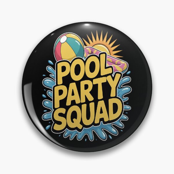 Item preview, Pool Party Squad Colorful Family Matching Trip designed and sold by SignaturalGen.
