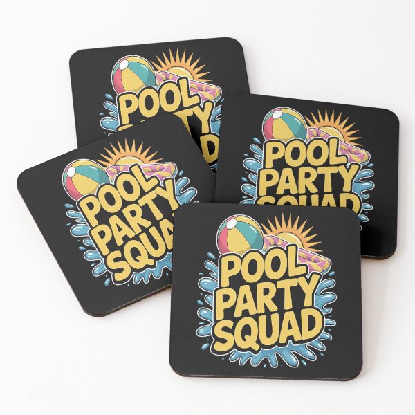 Item preview, Pool Party Squad Colorful Family Matching Trip designed and sold by SignaturalGen.