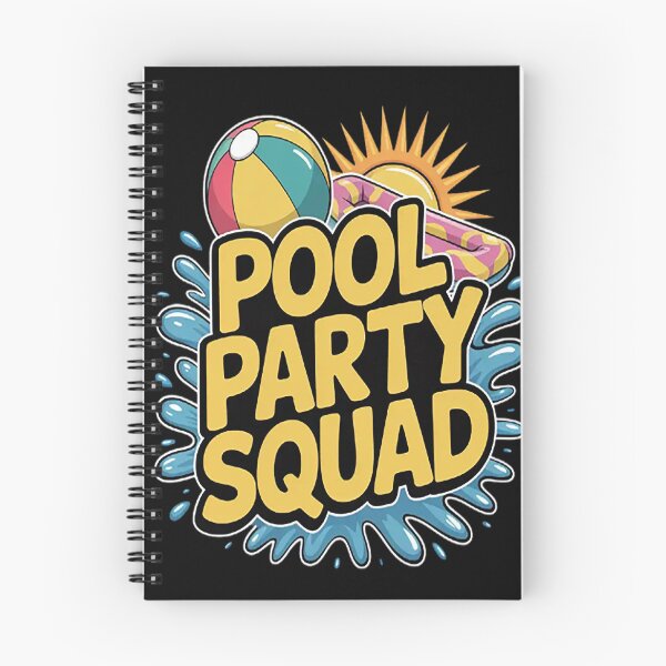 Item preview, Pool Party Squad Colorful Family Matching Trip designed and sold by SignaturalGen.