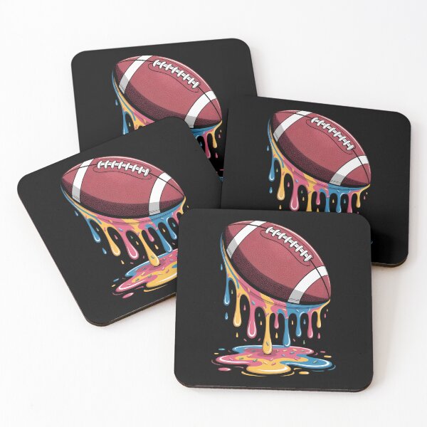 Item preview, Ice cream Drip Football Sprinkles football drip designed and sold by IdunayaStore.