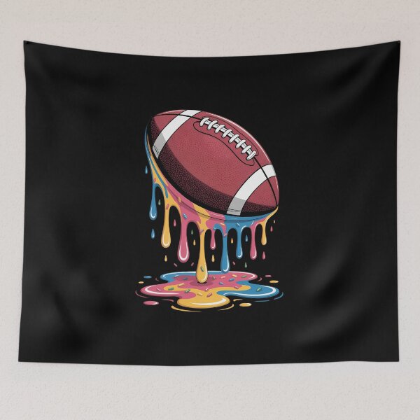 Item preview, Ice cream Drip Football Sprinkles football drip designed and sold by IdunayaStore.