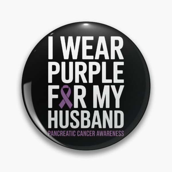 Item preview, Pancreatic Cancer Husband Cancer Awareness designed and sold by IdunayaStore.