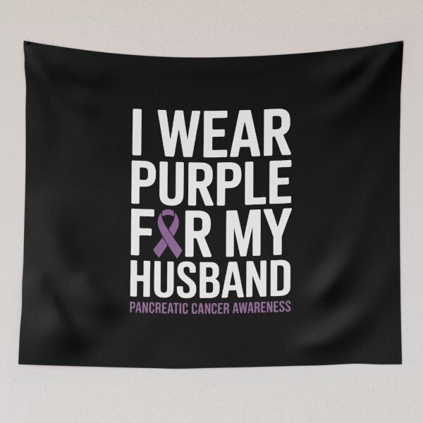 Item preview, Pancreatic Cancer Husband Cancer Awareness designed and sold by IdunayaStore.