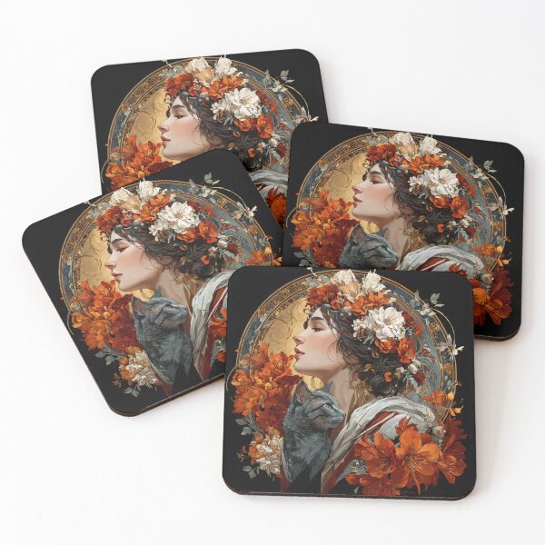 Item preview, beautiful cat and lady designed and sold by alphasophy.