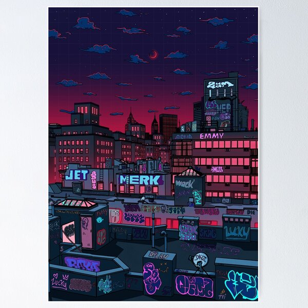 Item preview, Manhattan Rooftop designed and sold by funglazie.