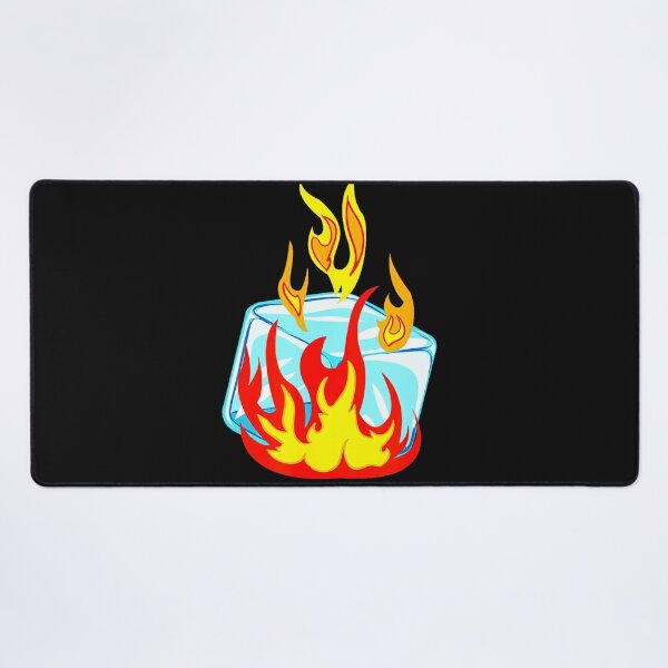 Item preview, Cute Ice Cube On Fire For Ice Lovers designed and sold by woomermaditzn.