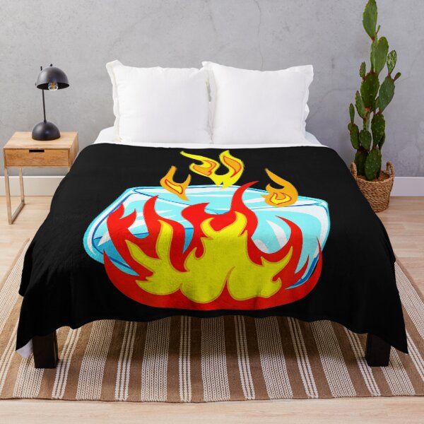 Item preview, Cute Ice Cube On Fire For Ice Lovers designed and sold by woomermaditzn.