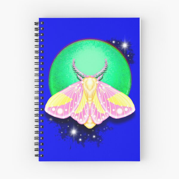 Item preview, Rosey Maple Moth designed and sold by MetroInk.
