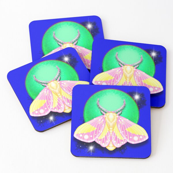 Item preview, Rosey Maple Moth designed and sold by MetroInk.