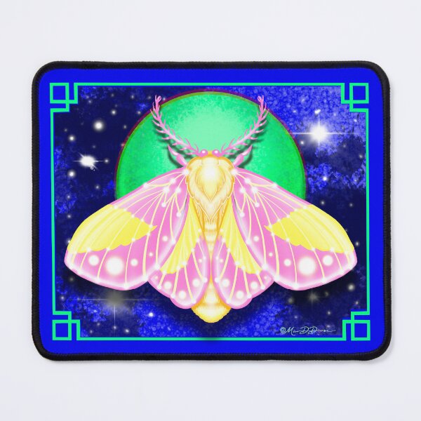 Item preview, Rosey Maple Moth designed and sold by MetroInk.