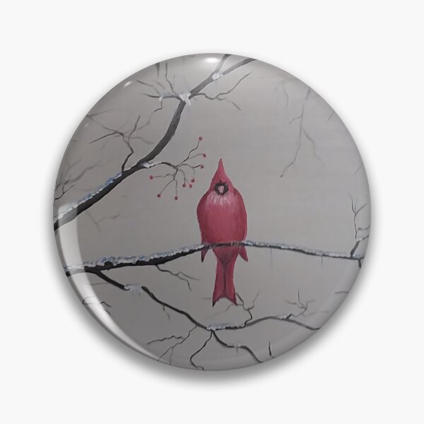 Item preview, Cardinal on a cold winter night  designed and sold by IowArtist.