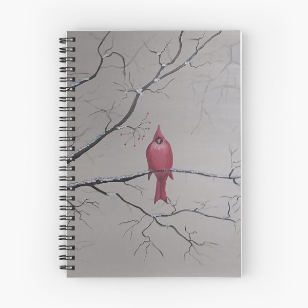 Item preview, Cardinal on a cold winter night  designed and sold by IowArtist.