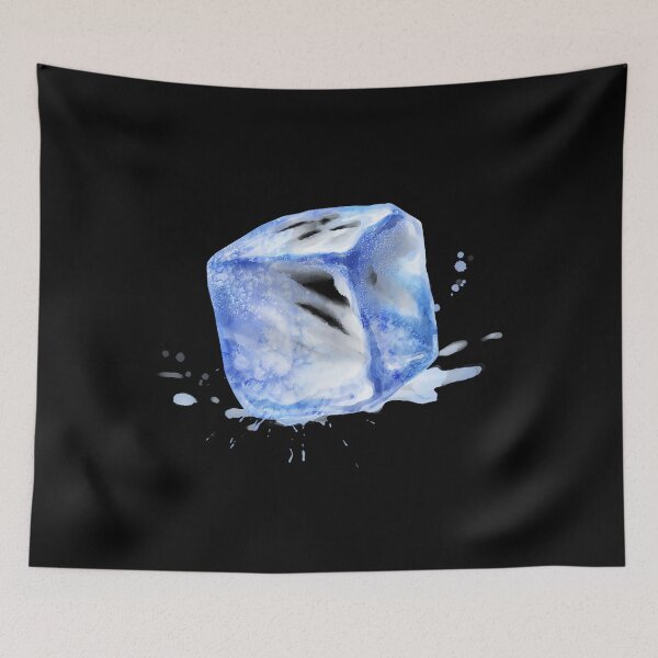 Item preview, Cute Ice Cube With Splashes For Ice Lovers designed and sold by woomermaditzn.