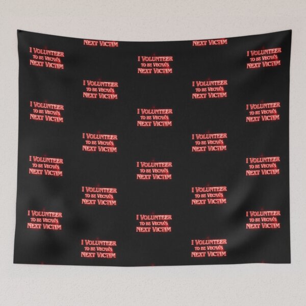 Item preview, I Volunteer to be Vecna's Next Victim 2 designed and sold by Heartbreaker Creative.