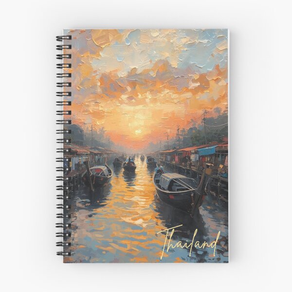 Item preview, Thailand Oil Color paint  canal life design no.121694T, brafdesign  designed and sold by Brafdesign.