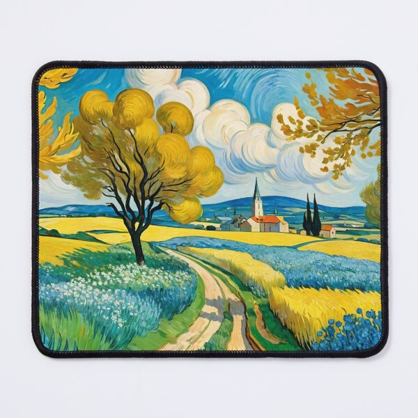 Item preview, Fields Painted by the Sky designed and sold by Undersea Ai Art.