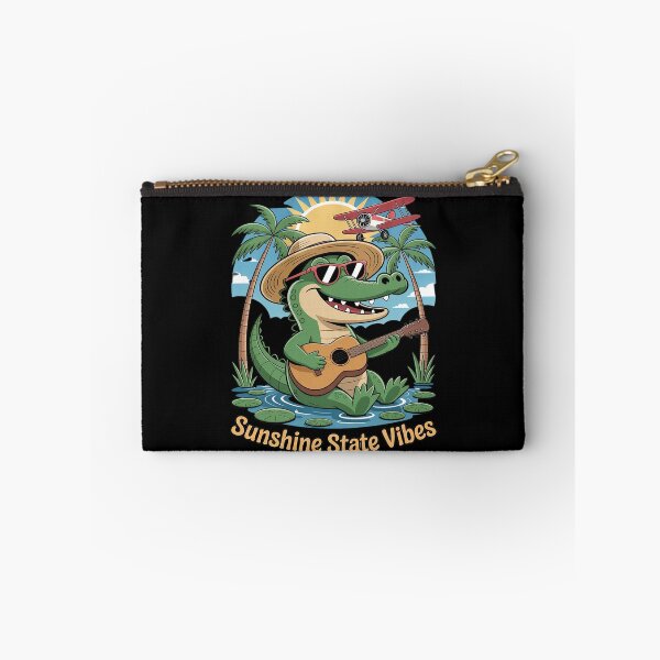 Item preview, Florida Vacation Sunshine State Vibes Alligator Souvenir designed and sold by ProudForFunny.