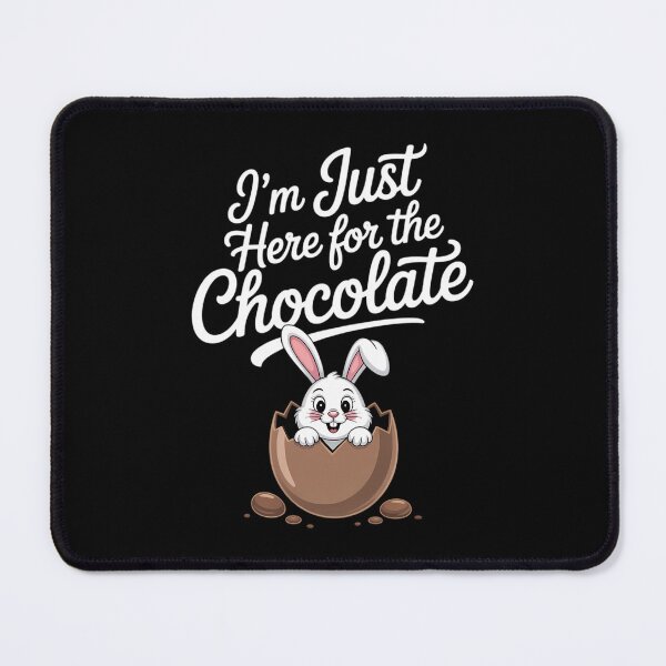 Item preview, Happy Easter Sunday I'm just here for the chocolate holiday designed and sold by IdunayaStore.