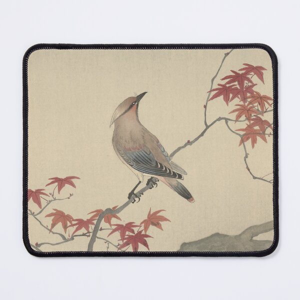 Item preview, Ohara Koson: Japanese Waxwing on Maple designed and sold by Tridentulus.