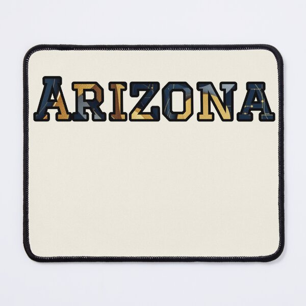 Item preview, Arizona Home State Design | Navy Blue & Gold Lettering designed and sold by Long Family Gifts.