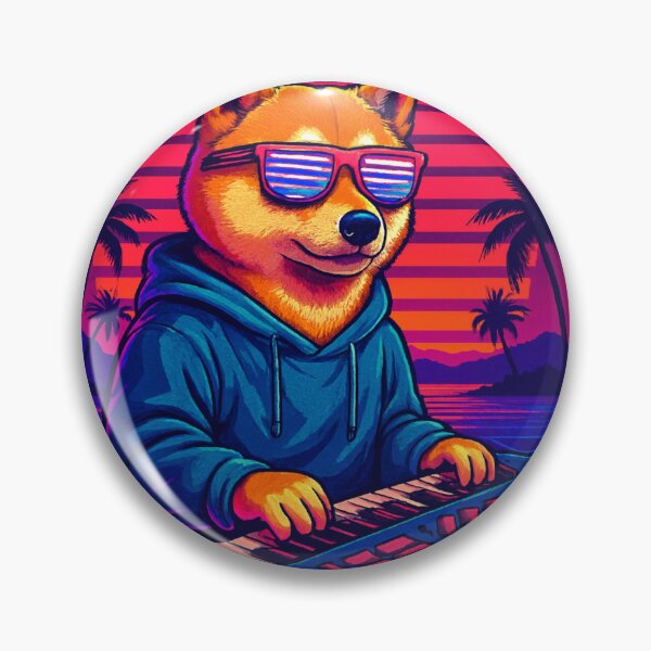 Artikelvorschau, Pixel Synth Pup: Vaporwave Sunset Vibes entworfen und verkauft von LuxuryApparels.