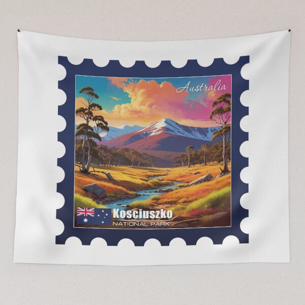Item preview, Kosciuszko National Park Australia designed and sold by Thistle-TShop.