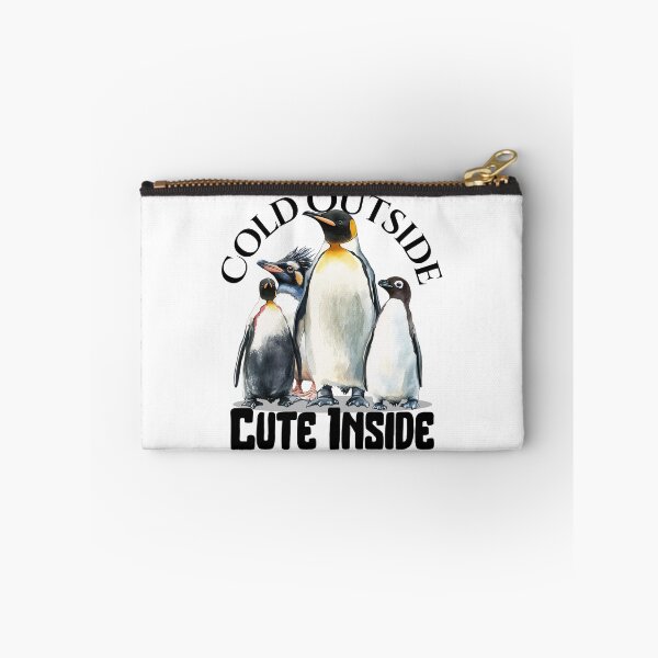 Item preview, Cold Outside, Cute Inside PENGUIN designed and sold by Kidult Minds.
