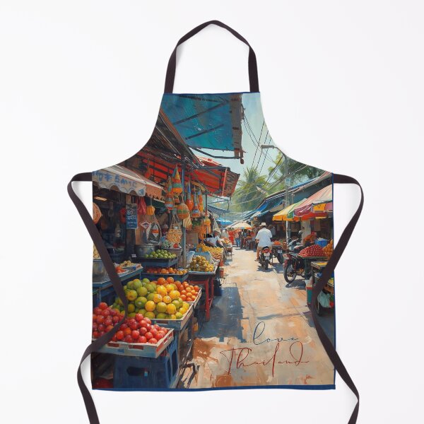 Item preview, Thailand Oil Color paint Local market design no.121695T, brafdesign designed and sold by Brafdesign.