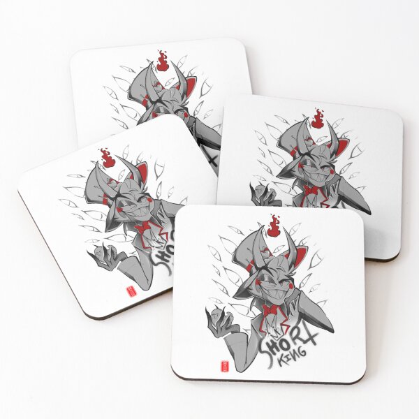 Item preview, Hazbin Hotel Horned Demon Gothic Cartoon Portrait Design designed and sold by WayneBWeiss.