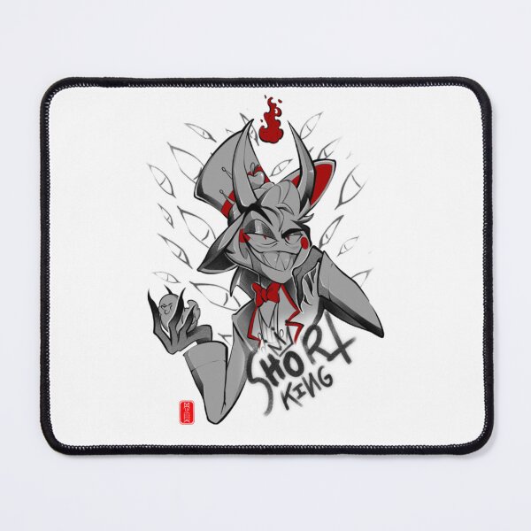 Item preview, Hazbin Hotel Horned Demon Gothic Cartoon Portrait Design designed and sold by WayneBWeiss.