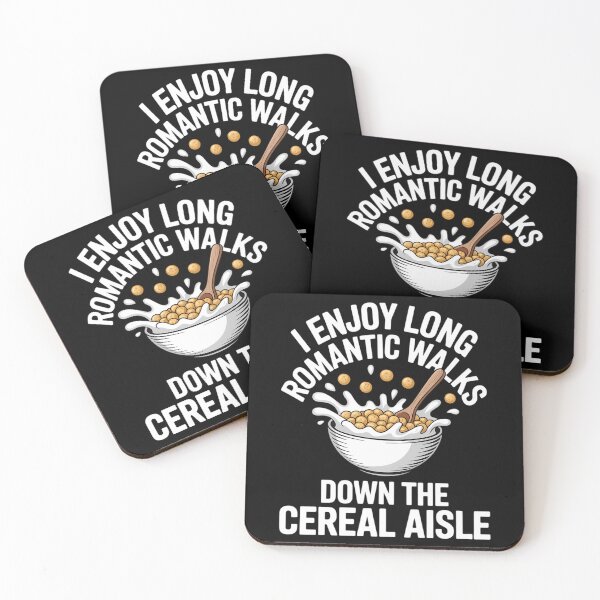 Item preview, Enjoy Romantic Walks Down Cereal Aisle National Cereal Day designed and sold by FaithAbbott.