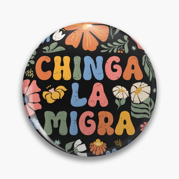Item preview, Floral Chinga La Migra Anti Ice Vintage Abolish designed and sold by vrbkaurmanx12.