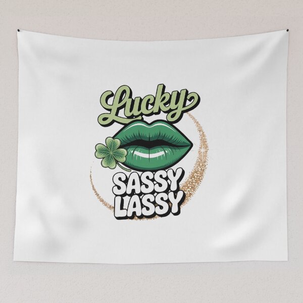 Item preview, Sassy Lassy Saint Patricks Day Womens designed and sold by FaithAbbott.