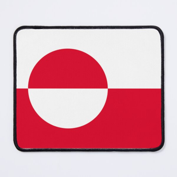 Item preview, Greenland Flag designed and sold by RapTops.
