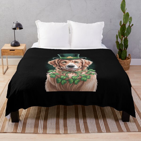Item preview, Golden Retriever Dog St Patrick's Saint Patrick's day  designed and sold by FaithAbbott.