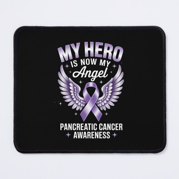 Item preview, Now My Angel Pancreatic Cancer Month Awareness designed and sold by FaithAbbott.